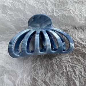 Pinzas de Pelo Huecas de Plástico de Color Sólido, Accesorios de Pelo Femeninos Sencillos y Elegantes para Cabello Fino - Product Image 6