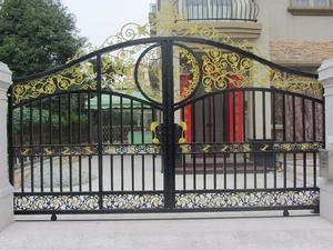 Disegni personalizzati di sicurezza metallo ingresso principale casa cancelli per le vendite - Product Image 6