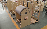 VOG Échelle de Correction de la Colonne Vertébrale en Bois d'Érable Réglable, Accessoire d'Entraînement Pilates et Yoga pour Studio de Pilates, Usage Domestique/Commercial