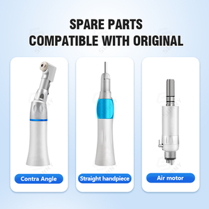 Kit de pièces à main dentaires de haute qualité avec bouton poussoir 2/4 trous pour turbine à air basse vitesse - pour outils dentaires - Product Image 6