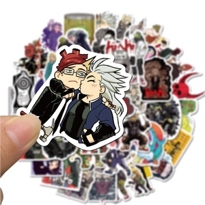 50Pcs New Japan Anime Dorohedoro Decor Label <span class=keywords><strong>per</strong></span> Skateboard bagagli Laptop Notebook Cartoon Anime Stickers - Product Image 3