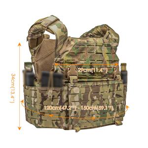 เสื้อเกราะกันกระสุนไนลอนแบบปลดเร็ว รุ่น Quick Release Series Doublesafe Tactical Gear ปี 2025 พร้อมระบบ MOLLE - Product Image 2