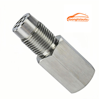 Convertisseur catalytique miniature en acier inoxydable de haute qualité, 58 mm, M18 * 1,5, capteur O2