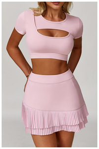Ensemble de <span class=keywords><strong>yoga</strong></span> pour femmes, plusieurs tailles, <span class=keywords><strong>tenue</strong></span> de <span class=keywords><strong>yoga</strong></span> 2 pièces, femmes avec haute élasticité, gym, fitness, logo personnalisé, haute qualité - Product Image 3