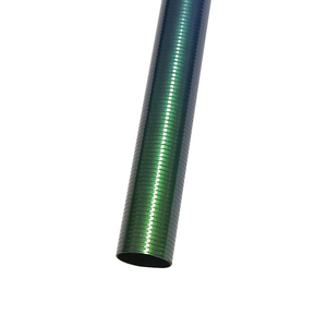 Tubo de fibra de carbono de moda de color de compra cónica 3k de alta calidad - Product Image 1