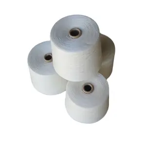 ring spun RW white polyester cotton blend yarn TC yarn 80/20