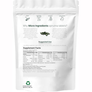 <span class=keywords><strong>อาหาร</strong></span>เสริมสาหร่ายสไปรูลิน่าออร์แกนิก 720 เม็ด <span class=keywords><strong>วิตามิน</strong></span> แร่ธาตุ โปรตีนวีแกน พรีไบโอติกส์ สารต้านอนุมูลอิสระ สำหรับผู้ใหญ่ ใช้ได้ 4 เดือน - Product Image 3