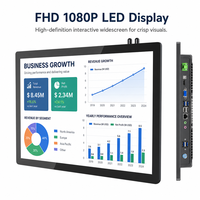 PC tout-en-un avec écran tactile de 13,3 pouces, éducation, bureau, WiFi, Bluetooth, Ethernet, RS232, HDMI, VGA, Slim FHD 1080P, LED, Business