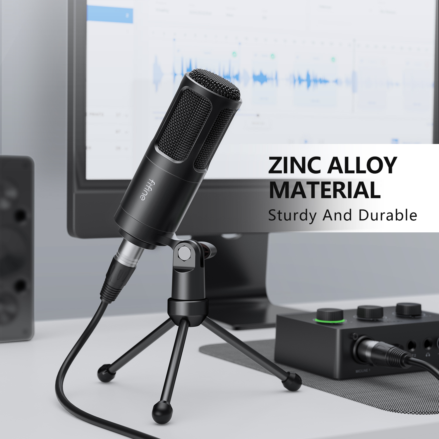 Amazon.com: FIFINE XLR Dynamic Microphone, Vocal Podcast