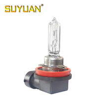 Ampoule de phare halogène H9 SUYUAN en verre de quartz 12V 65W blanc clair pour véhicules