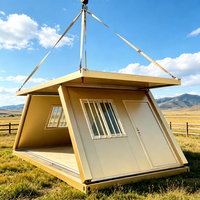 Maison préfabriquée de luxe à 3 chambres en conteneur, style design industriel, portable, fabriquée en Chine