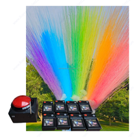 Canon à Confettis et Fumée Rouge à Bouton Poussoir pour Événements et Fêtes, Effet Lumineux Diurne, Révélation du Sexe, Effets Pyrotechniques