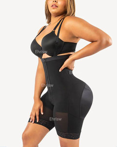 Body Firm Ventre Compression Butt Lifter Plus Size Sporty Shapewear Body Femmes Adultes Taille Haute Pantalon De Yoga Tricoté Épais - Product Image 2