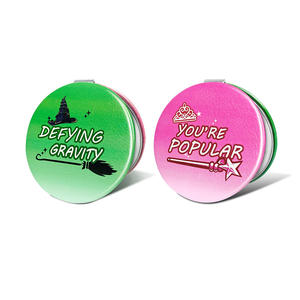 Espejos de Maquillaje Compactos de Bolsillo, Redondos, Plegables, de Lujo, con Logotipo Personalizado - Product Image 1