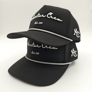 Gorra de Béisbol de 5 Paneles con Logotipo Bordado en Poliéster de Alta Calidad, Gorra Deportiva con Cierre a Presión, Diseño Dot Dobby - Product Image 5
