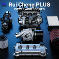 Kit d'admission Rui Cheng PLUS : Collecteur, filtre à air et tuyau – Pièces automobiles métalliques Euro VI