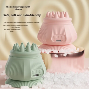 TAHATH Electric Silicone Massage Ball <b>Wireless</b> Remote Control Relax Soothe Shoulder Back Muscles Deep Tissue Vibration! - Product Image 3