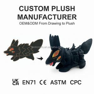 Özel Peluş Oyuncak Üreticisi Karmaşık 3D Peluş Çizimden Numuneye OEM ODM Yumuşak Oyuncak Fabrikası Özel Peluş Oyuncak - Product Image 1
