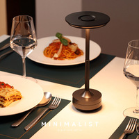 Lampe de table moderne étanche IP54, rechargeable par USB, sans fil, à LED RGB changeant de couleur, pour restaurant, bar, clubs