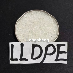 Granulés de LLDPE, matière première plastique polymère haute résistance, résine LLDPE pour le moulage par injection-soufflage de films/bouteilles/sacs/tuyaux - Product Image 2