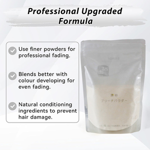 Poudre décolorante pour cheveux de qualité professionnelle, fabriquée sur mesure, haute performance jusqu'à 9 niveaux de décoloration pour les mèches et l'éclaircissement des cheveux, 500g - Product Image 3