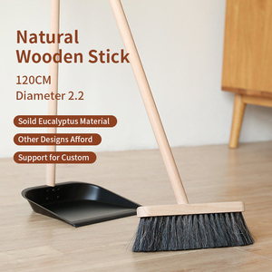 Moins de 1 dollar articles en gros chine balai bâton en bois vadrouille manche palos de escoba produits de nettoyage - Product Image 6