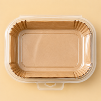 Papier sulfurisé carré pour friteuse à air, jetable, résistant à la chaleur, en gros, pour grossistes étrangers
