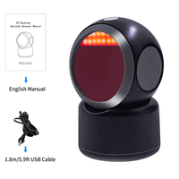 Lecteur de codes-barres 2D automatique Symcode 3300 USB, best-seller, omnidirectionnel, CMOS 32 bits, noir, A4, stock OEM