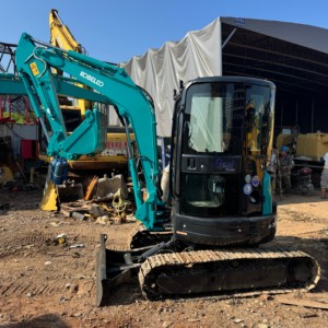 จัดส่งฟรี รถขุด Kobelco Sk35 ขนาด 3.5 ตัน รถขุดไฮดรอลิกมือสอง รถขุดขนาดเล็ก Kobelco Sk30 SK35 SK50 SK55 - Product Image 2