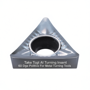 เม็ดมีดกลึง Tcgt Al แบบหมุนได้ 60 องศา สำหรับเครื่องมือกลึงโลหะ - Product Image 2