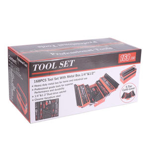 168PC <b>Tool</b> Box with <b>Hand</b> <b>Tool</b> <b>Sets</b> for Garage Storage <b>Tool</b> Roller Cabinet Trolley Box <b>Set</b> - Product Image 5