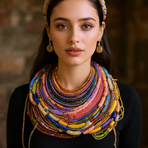 CBBA-1971 Fashion <b>Beaded</b> <b>Necklaces</b> Elegant and Stylish Accessory - Product Image 3