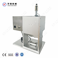 Petite machine semi-automatique disponible de thermoscellage d'acier inoxydable de capsule de café de papier d'aluminium