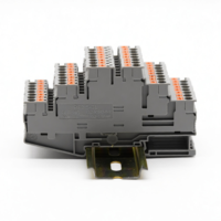 Technologie de connexion par enfichage TD, borniers industriels à ressort triple couche 2,5 mm² pour rail DIN, 26-12 AWG