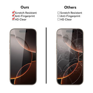 ฟิล์มกันรอยหน้าจอโทรศัพท์มือถือ 13 14 15 16 Pro กระจกนิรภัยใสสำหรับ iPhone 16 Pro - Product Image 4
