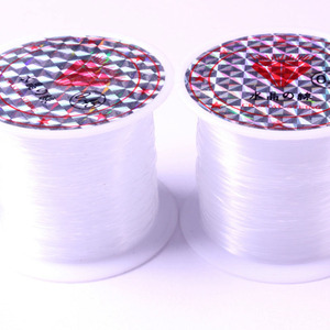Fil de pêche en cristal 0,2 mm 0,8 mm, transparent, non élastique, pour la fabrication de bijoux - Product Image 2