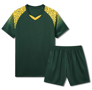 Ensemble de vêtements de sport pour homme à séchage rapide, dégradé, 100% jersey polyester pour le football, le basketball, la course à pied, l'entraînement, adultes - Product Image 3
