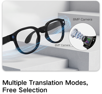 Lunettes caméra IA multifonctionnelles avec traduction en temps réel et assistant vocal pour un usage quotidien professionnel