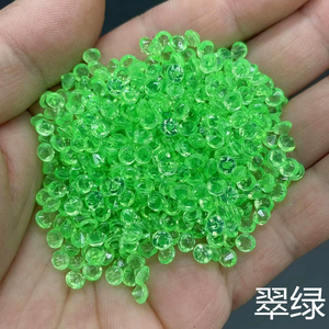 500g 4mm Diamanti 3D Trasparenti Colorati con Fondo Affilato in Resina Strass per Matrimoni <span class=keywords><strong>e</strong></span> Creazioni Fai-da-Te - Product Image 2