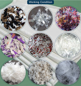 Tùy Chỉnh Thiết Kế Vải Vải Cotton Chất Thải Tái Chế Máy May Mặc Dệt Máy Cắt - Product Image 4