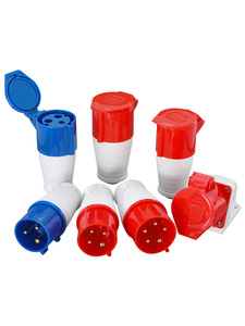 Bảng điều khiển công nghiệp gắn cắm ổ cắm của nhà sản xuất IP44 230V 400V 16A 32A 63A 3P 4P 5p mô hình 014 015 024 025 - Product Image 6