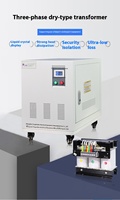 Variable 220V 400V transformateur d'isolement sec triphasé 800V/690V/380V 50Kva servo de stockage d'énergie photovoltaïque 110V entrée 20Kva