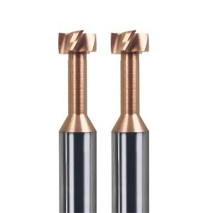 D4-D12 T forme flûte carbure monobloc fraises fraise en bout CNC tour routeur peu fraise outils métal acier usinage rainure - Product Image 4