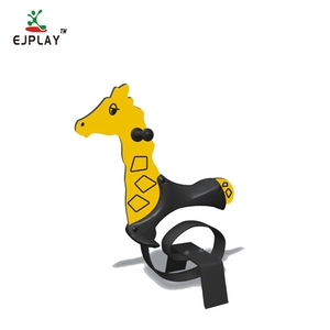 <span class=keywords><strong>Giraffe</strong></span> Form Spielplatz Im Freien Kinder Frühling Schaukelpferd Und Kinder Frühjahr Reiter Für Verkauf - Product Image 1