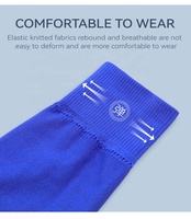 LINGTU LT609 Chaussettes de football personnalisées tendance, manchon de compression pour mollet, chaussettes de football sans pied