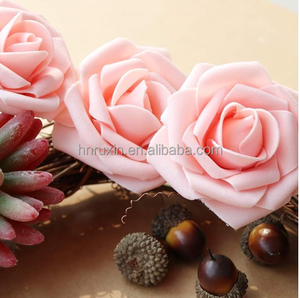 PE Rose Fleurs Roses Blanches Tiges pour DIY Centres <span class=keywords><strong>De</strong></span> Table <span class=keywords><strong>De</strong></span> Mariage Décorations Décoration Intérieure Et Extérieure Cadeaux <span class=keywords><strong>De</strong></span> Vacances - Product Image 5