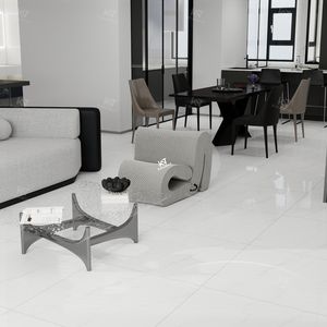 Baldosas de Porcelana Personalizadas Tipo Carreaux De Sol, Acabado <span class=keywords><strong>Brillante</strong></span>, Mármol <span class=keywords><strong>Blanco</strong></span>, <span class=keywords><strong>60x60</strong></span> 80x80 en Foshan para Proyectos de Decoración - Product Image 6