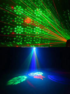 Alta calidad LED Bee Eye 6PCs 4in1 Mini Light DMX512 Control KTV bar Party Wedding Concert Runway Stage Laser Light - Product Image 5