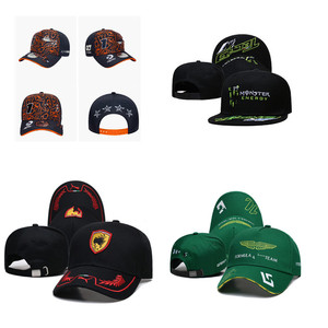 Gorra de Béisbol Bordada Red Bull 2025, Gorra de Automovilismo F1 Ajustable de Alta Calidad para Hombre y Mujer, 100% para Red Bull - Product Image 1