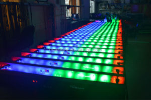 8*10W chùm tia hẹp góc dẫn chùm di chuyển ánh sáng RGBW 4in1 di chuyển thanh ánh sáng DJ pixel chùm di chuyển thanh ánh sáng cho bên sự kiện thanh - Product Image 5